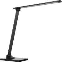 Unilux POPPY, Sort, Aluminium, Glas, Kontor, Sort, 2 År, LED
