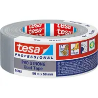 TESA 66462-00003-00, Sølv, Reparerer, Polyethylen, Polyfabric, Keramik, Glas, Metal, PVC, Træ, Grov, Glat, Ridseresistent, Fugtbestandig