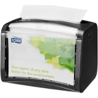 Tork SCA Xpres snap Signature servietdispenser 623200 Sort 8 x 6,5 x 6,5 tommer