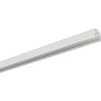 RIDI VL2TM 4500-7 monteringsskinne, hvid, 7 × 2,5 qmm, L × B × H 4500 × 64 × 54 mm