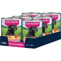 Eukanuba Senior Rig på kalkun med gulerødder - 6 x 400 g