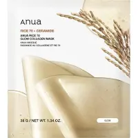 ANUA Rice 70 Ceramide Glow Collagen Mask Ansigtsmaske 1 stk.