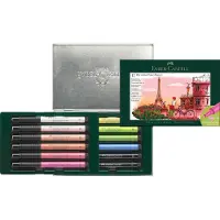 Faber-Castell Pitt Artist, 12 farver, Forskellige farver, 12 stk, Papkasse