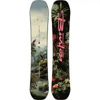 Burton - Snowboards - Custom Jungle 2026 til Unisex - Størrelse 154W cm - Grøn