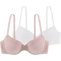 Dorina BH 'Louise' pastelpink / hvid
