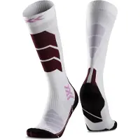 X-socks - Skistrømper dame - Ski Expert OTC Wmn White/Lavender til UnisexUld - Størrelse 41-42 - Hvid