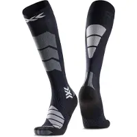 X-socks - Skistrømper - Ski Expert OTC Black/Light Grey til UnisexUld - Størrelse 35-38 - Sort