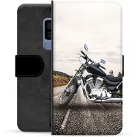 Mtp Products Samsung Galaxy S9+ Premium Flip Cover med Pung - Motorcykel