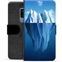 Mtp Products Samsung Galaxy S9+ Premium Flip Cover med Pung - Isbjerg