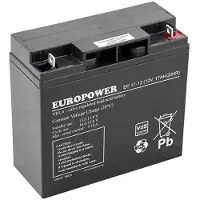 EUROPOWER AKUMULIATORIUS 12V 17AH VRLA/EP17-12 EMU