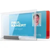 Durable 8921-19, Landskab/portræt, Plast, Transparent, Side, 54 mm, 87 mm