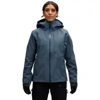 Black Diamond - Skijakker dame - W Recon Stretch Shell Midnight Blue til UnisexUld - Størrelse XS - Blå