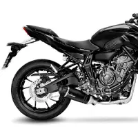 Leovince Evo Yamaha Mt-07 14361e Carbon Ikke-homologeret Fuldt Linjesystem