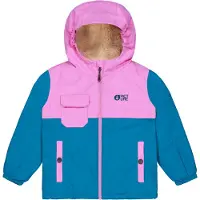 Picture - Skijakker børn - Snowy Jkt Super Pink til Unisex - Børnetoj Størrelse 97 cm - Lyserød