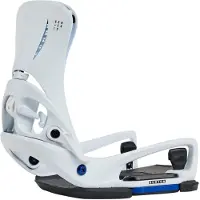 Burton - Snowboardbindinger - Genesis Est Step On White til Unisex - Størrelse S - Hvid