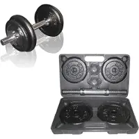 Toorx VAL-10DGN, Standard, Støbejerns vægtskive, 2,5 kg, Sort, Krom, 1,5 kg, Rund