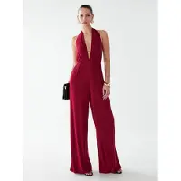 BWLDR Jumpsuit 'Mel' rød