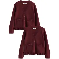 Clarks Cardigan burgunder