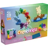 Plus plus Big - Learn To Build - 60 stk - Colorverse - - OneSize - Klodser