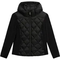 Superdry Superdrytil kvinder. W5012042A Heritage Storm Hooded Jacket sort (L), Casual, Polyester