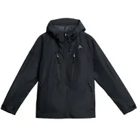 Superdry Superdrytil mænd. M5012249A Vandtæt jakke grå (XXL), Casual, Polyester