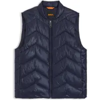 BOSS BOSStil kvinder. 50542453 Navy Palattini Vest (46), Casual, Polyester, Blå