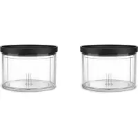 KitchenAid Go top down chopper skål 2-pak Transparent