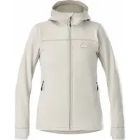 Eider - Fleece dame - W Bellacha Hoody Fleece Wild Greige til UnisexUld - Størrelse S - Beige