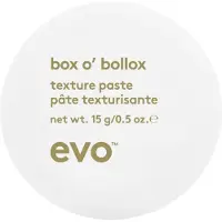 Evo Box O' Bollox Texture Paste - Hårstylingpasta - Langtidshold med mat finish & Anti Frizz (15g)