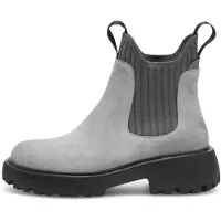 Woden Chelsea Boots 'Isabella' grå / mørkegrå