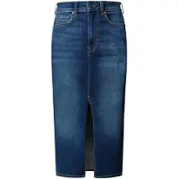 Pepe Jeans Pepe Jeanstil kvinder. PL9011865FB Midi nederdel blå (XS), Casual, Bomuld, Denim