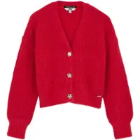 We fashion Cardigan rød