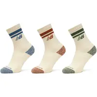 New Balance Active Lifestyle Striped Crewsokker Assorteret