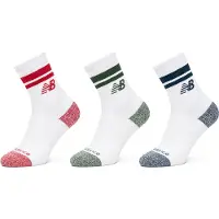 New Balance Active Lifestyle Striped Crewsokker Assorteret