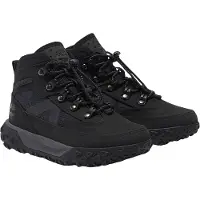 Timberland Timberlandunisex til børn. TB1A673Z0151 GreenStride Motion 6 Ankelstøvler i læder, sort (32), Fast, Blonder, Casual, Udendørs, børnetøj