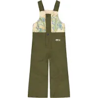 Picture - Skipbukser børn - Snowy Bib Pants Tobacco til Unisex - Børnetoj Størrelse 104 cm - Kaki