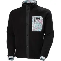 Helly Hansen Panorama Pile Snap, fleecejakke, herre, sort