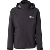 Jack Wolfskin Udendørsjakke 'Trailtime 2l' sort / hvid
