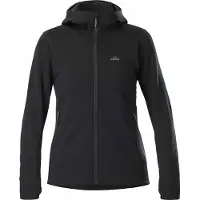 Eider - Fleece dame - W Bellacha Hoody Fleece Black til UnisexNylon - Størrelse XL - Sort
