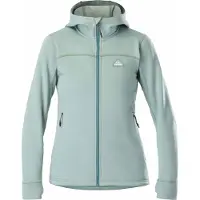 Eider - Fleece dame - W Bellacha Hoody Fleece Green Clay til UnisexUld - Størrelse S - Grøn