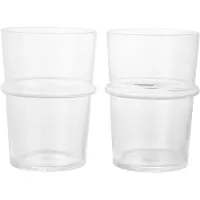 Ferm Living Boya drikkeglas højt 45 cl 2-pak Clear
