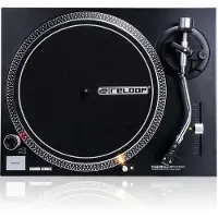 Reloop RP-1000 MK2, Bæltedrevet DJ pladespiller, 33 1/3,45 rpm, 0,25%, 50 dB, 1 sek./side, DC motor