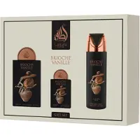 Lattafa Pride Brioche Vanille Giftset Eau De Parfum 100ml + 20ml + Deodorant 200ml Unisex Fragnance