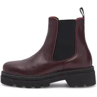 Woden Chelsea Boots 'Sanna' bordeaux / sort