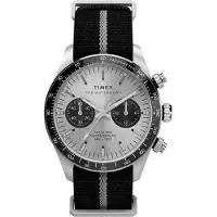 Timex Analogt ur 'Waterbury Heritage' sort / sølv
