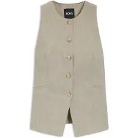BOSS Jakkesætsvest 'Juleran' beige