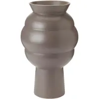 Knabstrup Keramik Tortus Archie vase No4 37 cm Dark grey