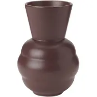 Knabstrup Keramik Tortus Archie vase No1 21 cm Bordeaux