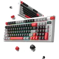 Monka Storm Trådløst Gamingtastatur