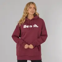 Bench Dame Dayla Oversized Hættetrøje Burgundy